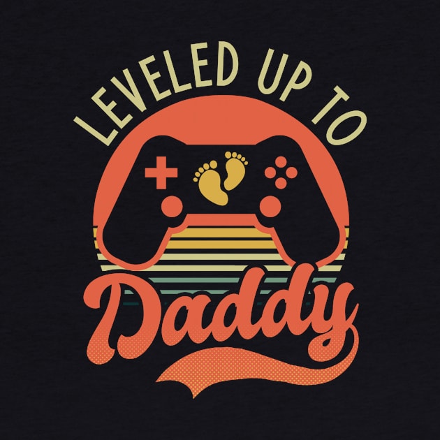 Pregnancy Announcement Shirt | Leveled Up To Daddy by Gawkclothing